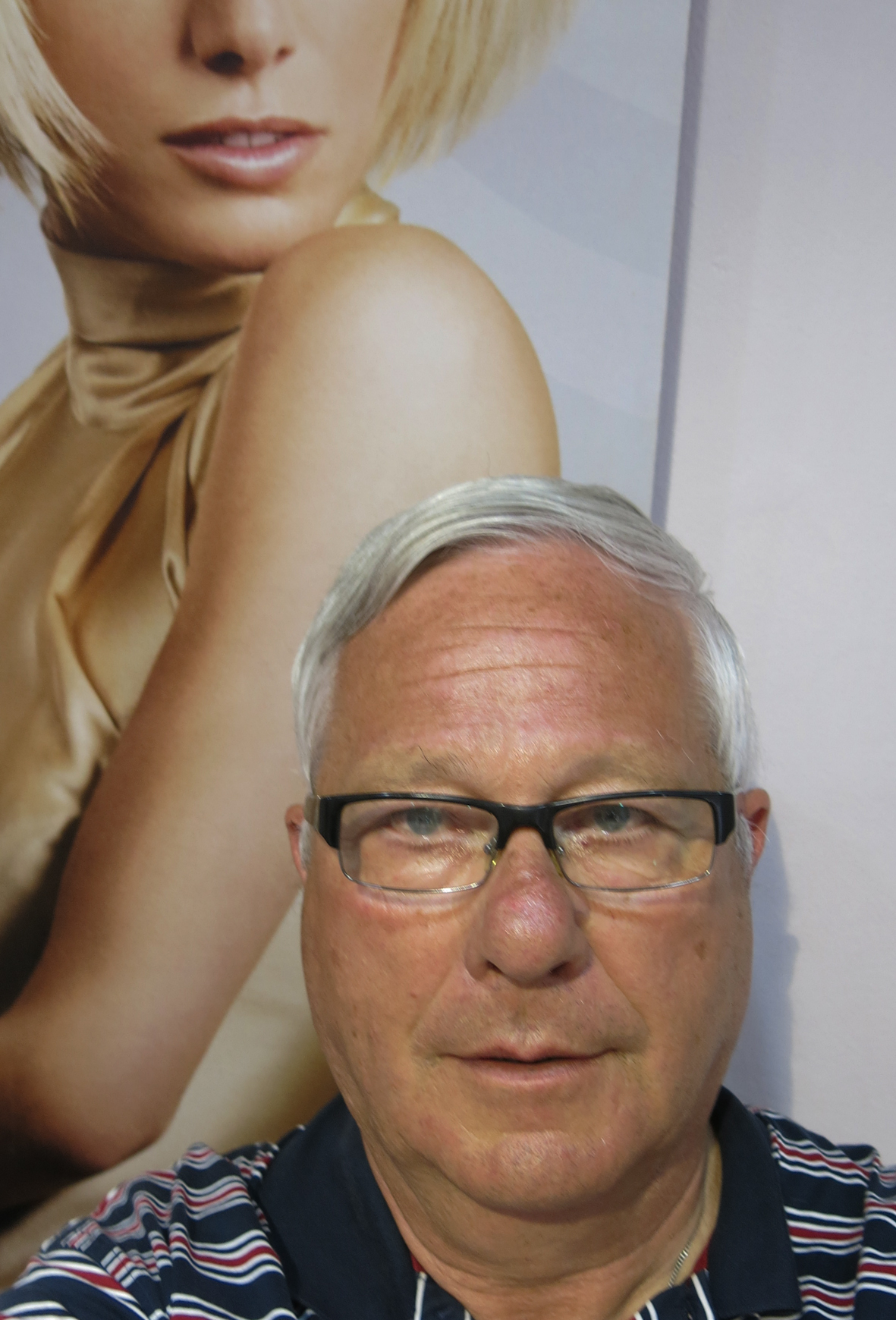 En op het einde nog een selfie (vandaar de vervorming…)